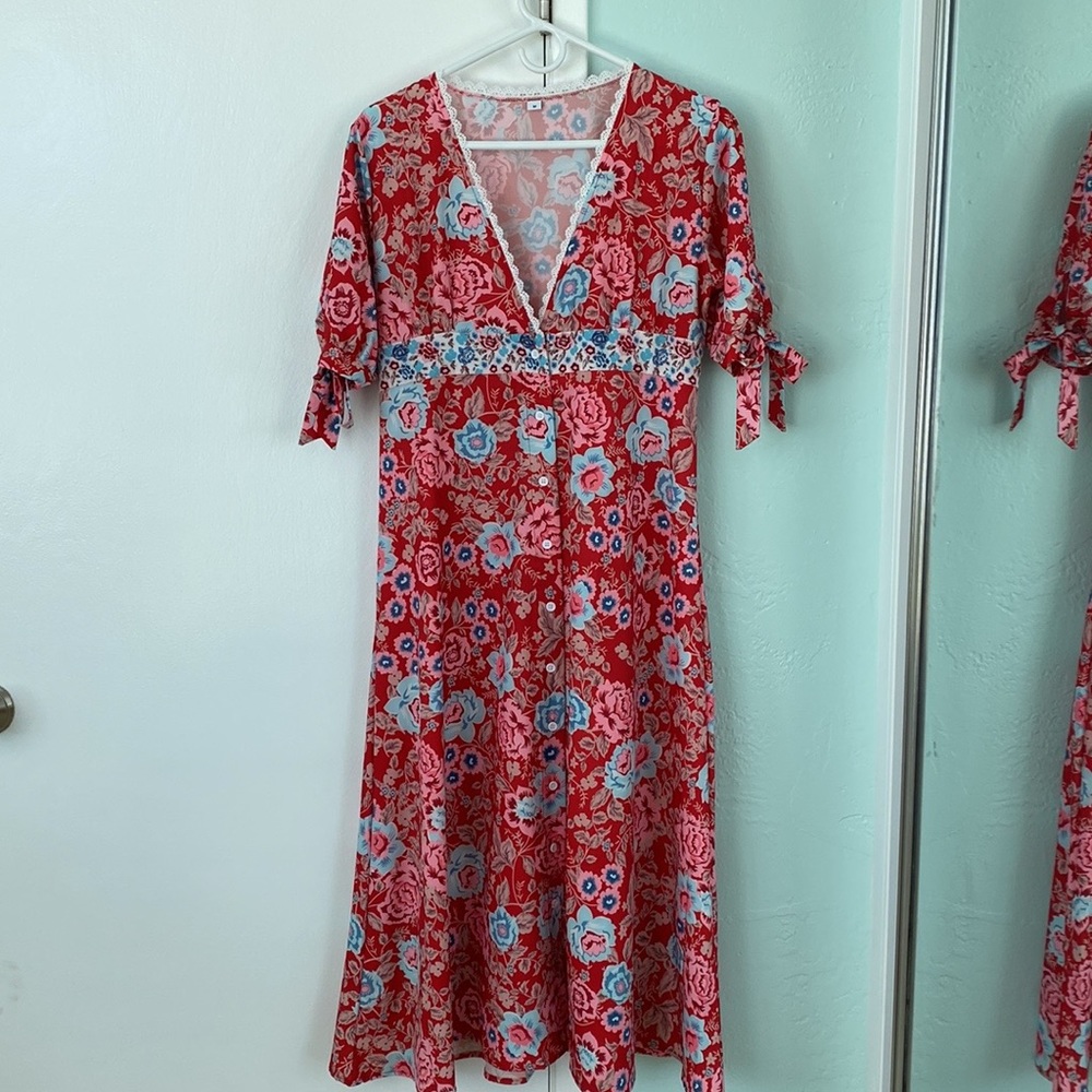 Colorful light weight dress